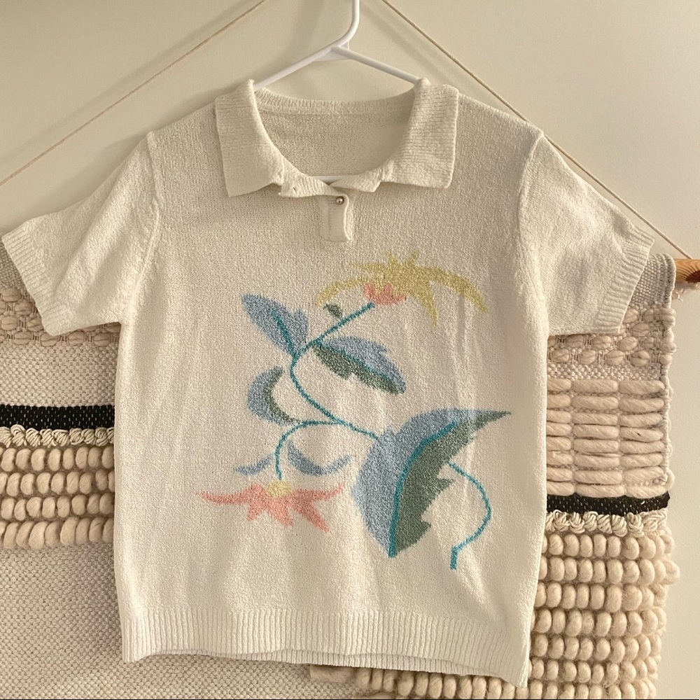 Vintage knit polo
